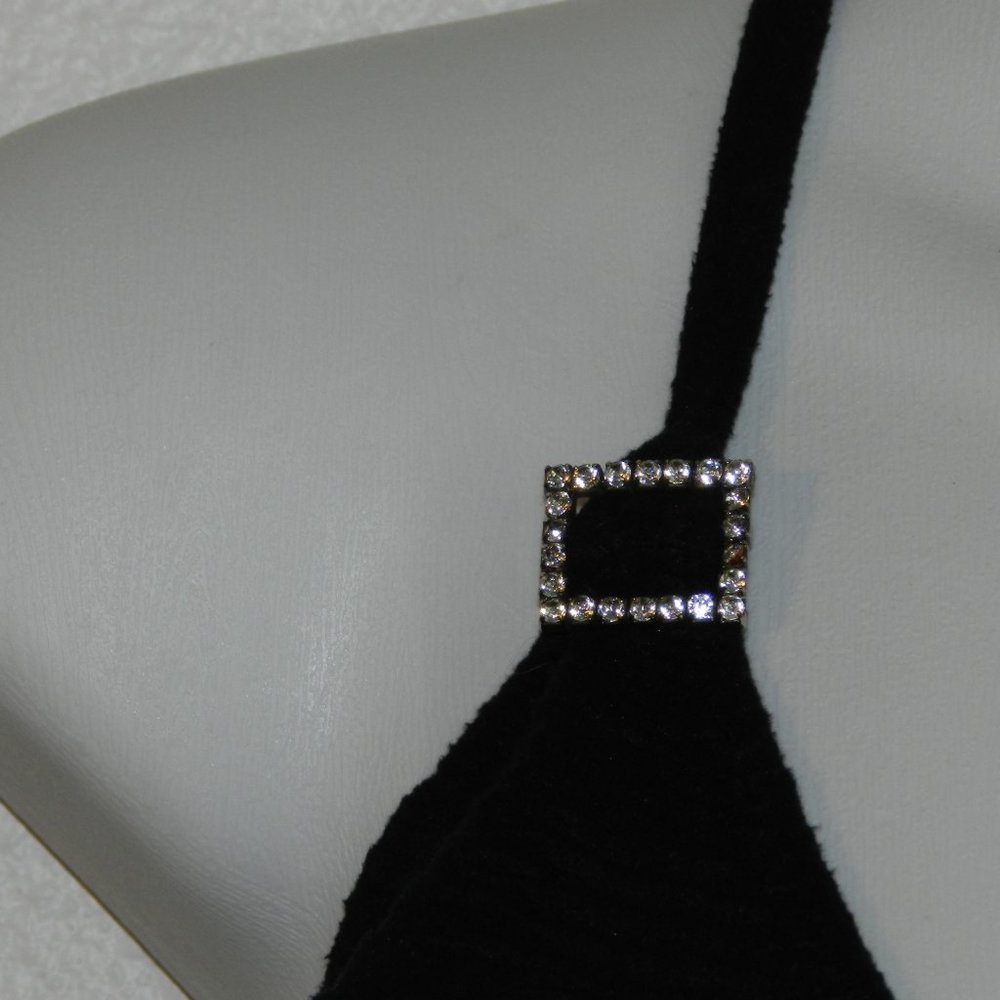 Endless Sun Soft Wave Pattern Fabric, Rhinestone … - image 7